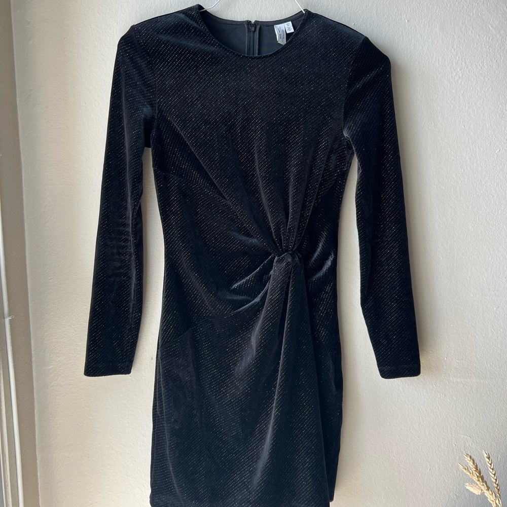 & Other Stories Velvet Mini dress